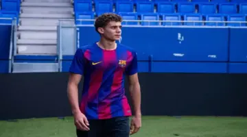 إصابة تُبعد حمزة عبد الكريم عن برشلونة للشباب ضد خيمناستيك بالدوري الإسباني